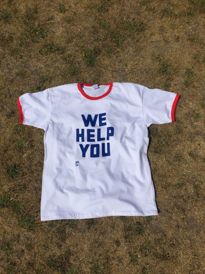 Tshirt WE HELP YOU